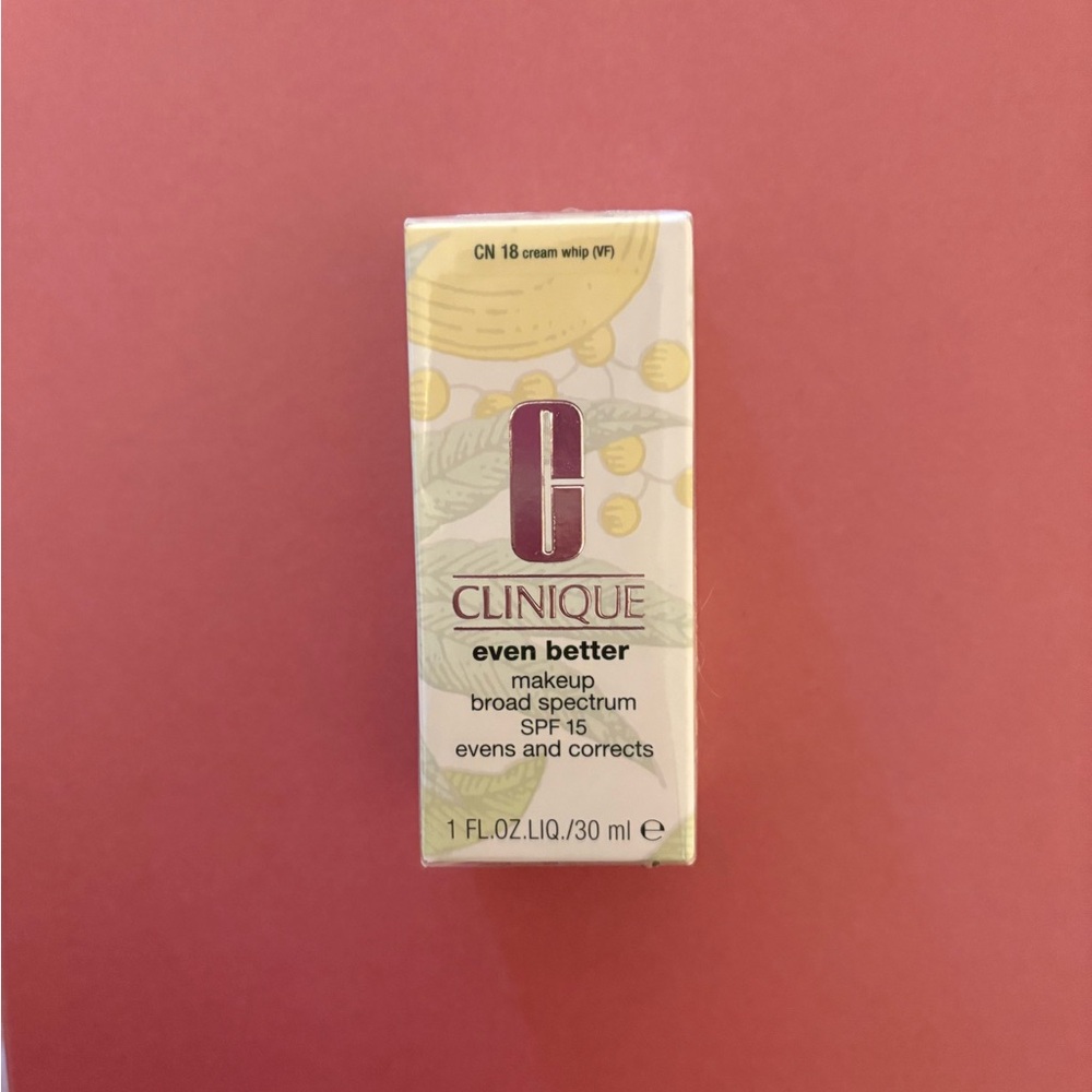 Clinique Even Better Makeup SPF 15 in Cream Whip